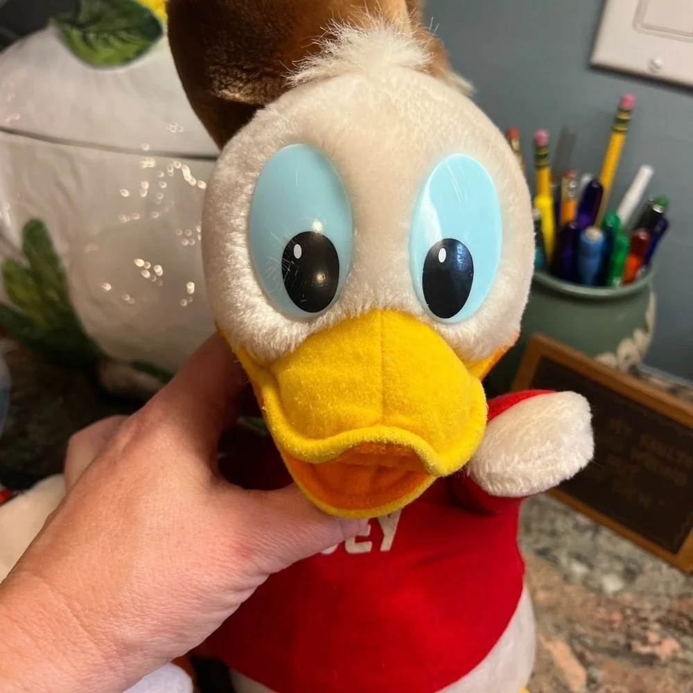 Vintage Disney Huey Dewey and Louie Donald Ducks Stuffed Plush Toys Animals 3